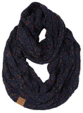C.C Exclusives Infinity Scarf - Confetti Navy