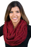 C.C Exclusives Infinity Scarf - Confetti Burgundy
